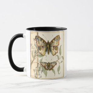 Mug Les papillons Tandem sur les Feuilles verts