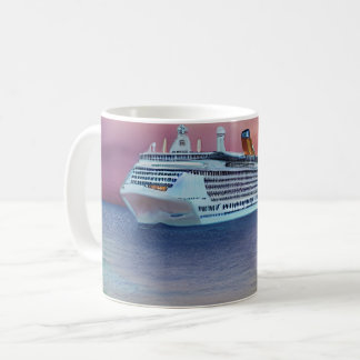 Mug Les paquebots de croisière offrent un moyen luxueu