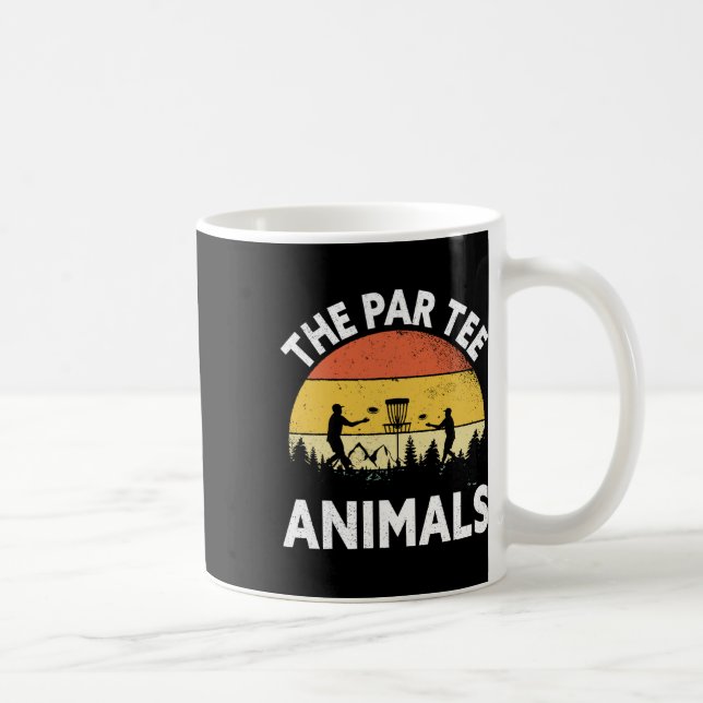 Mug Les Par Tee Animals - Joueur de Disc Golf  (Droite)