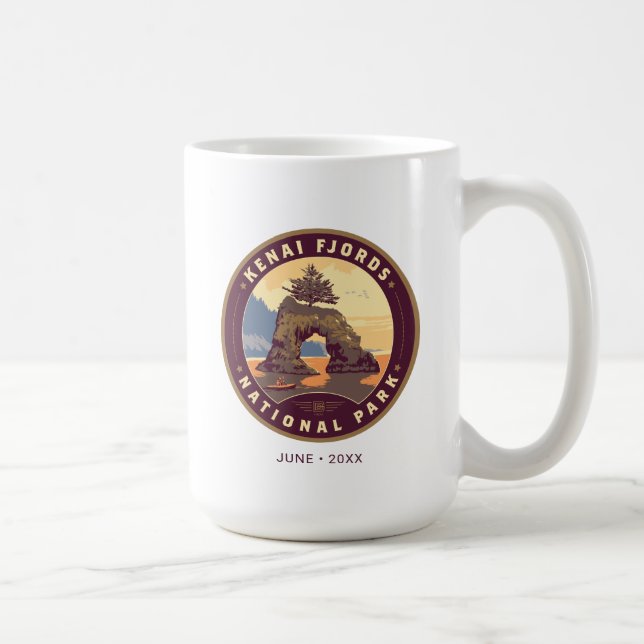 Mug Les parcs nationaux de Kenai Fjords (Droite)