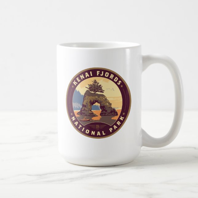 Mug Les parcs nationaux de Kenai Fjords (Droite)
