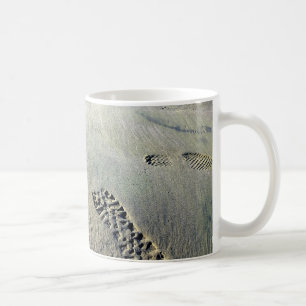 Mug Les pas dans le sable