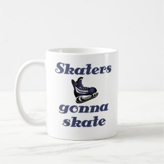 Mug Les patineurs de hockey vont patiner