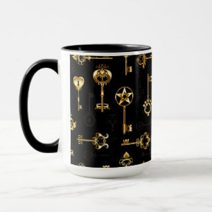 Mug Les Patters de Seamless avec Golden Keys
