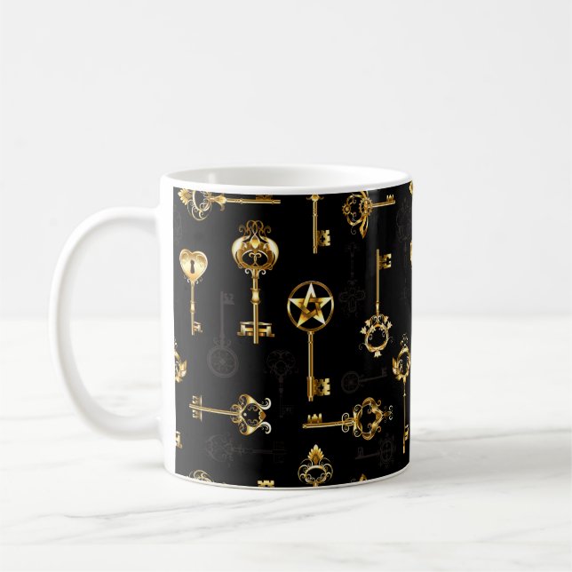 Mug Les Patters de Seamless avec Golden Keys (Gauche)