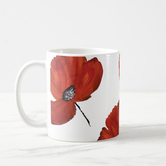 Mug Les pavots (Gauche)