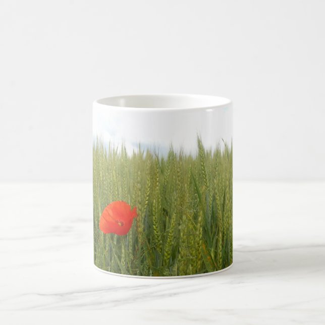 Mug Les pavots dans une boue de blé (Centre)