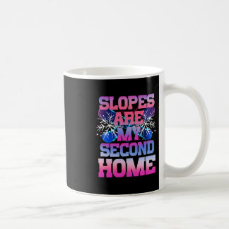 Mug Les pentes sont ma deuxième maison