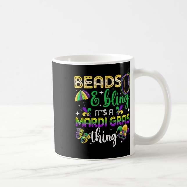 Mug Les perles et la lessive C'est un Carnaval Mardi G (Droite)