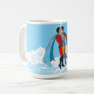 Mug Les personnages de Slipperyjoe embrassant deux sup
