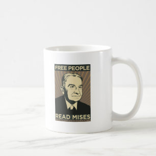 Mug Les personnes libres ont lu Mises