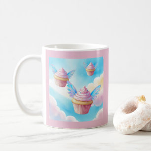 Mug Les petits gâteaux volants dans le ciel