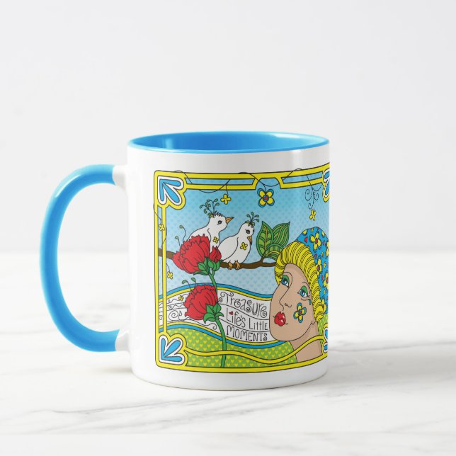Mug Les petits moments de la vie au trésor_ (Gauche)