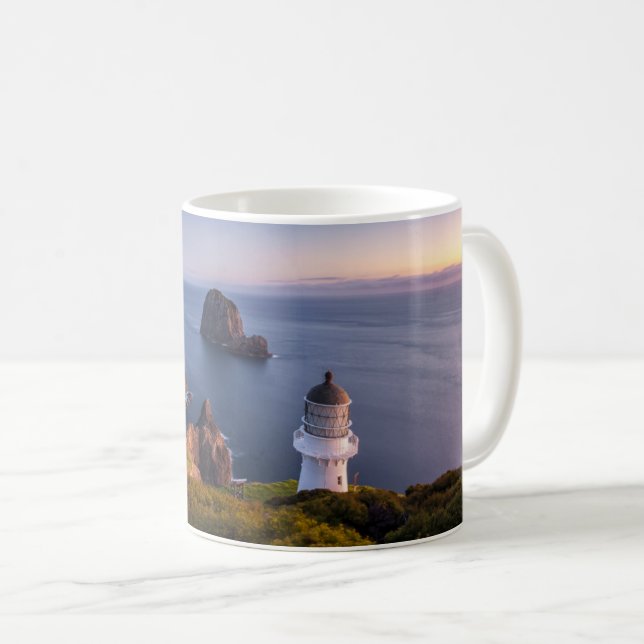 Mug Les phares | Phare Cap Brett Nouvelle-Zélande (Devant droit)