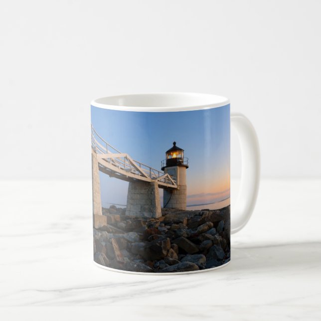 Mug Les phares | Phare de Port Clyde Maine (Devant droit)