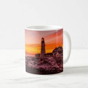 Mug Les phares   Portland Head Cape Elizabeth Maine