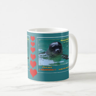 Mug Les phoques du moine d'Hawaï sont les animaux mis