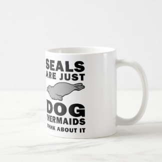 Mug les phoques sont juste chien que les sirènes