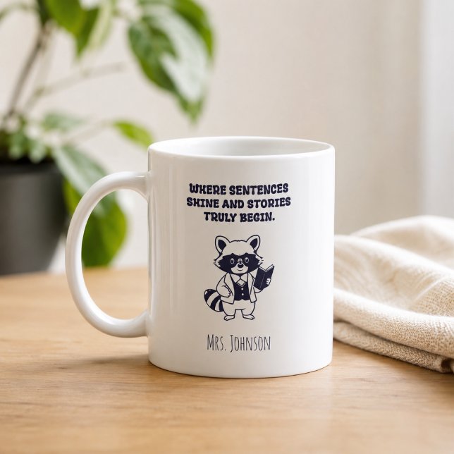 Mug Les phrases brillent histoires commencent vraiment (Créateur téléchargé)