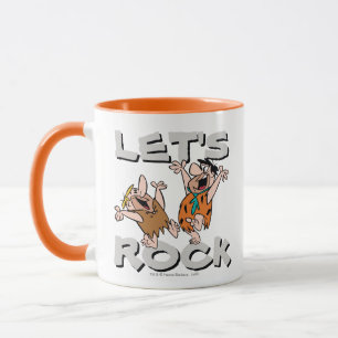 Mug Les Pierrafeu   Fred & Barney - Let's Rock