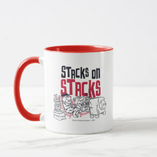Mug Les Pierrafeu   Fred & Barney - Stacks on Stacks