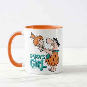 Mug Les Pierrafeu   Fred & Pebbles - La fille de papa