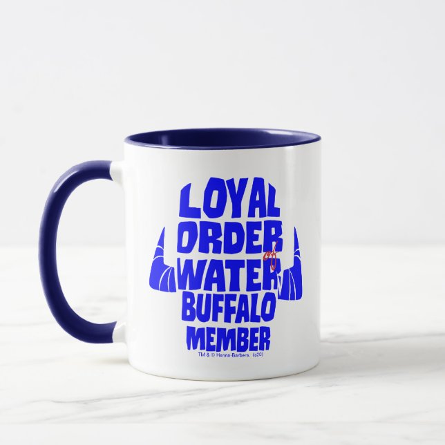 Mug Les Pierrafeu | Loyal Order Water Buffalo Membre (Gauche)