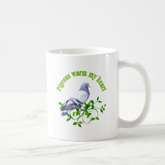 Mug Les pigeons chauffent mon coeur