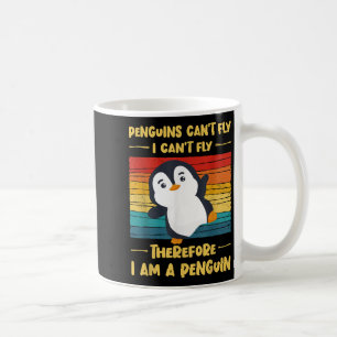 Mug Les pingouins ne peuvent pas voler Je ne peux pas 
