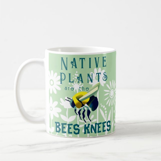 Mug Les Plantes Autochtones Sont Des Abeilles (Gauche)