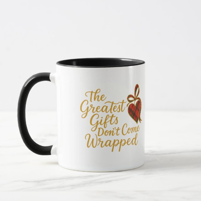 Mug Les plus beaux cadeaux ne sont pas emballés (Gauche)