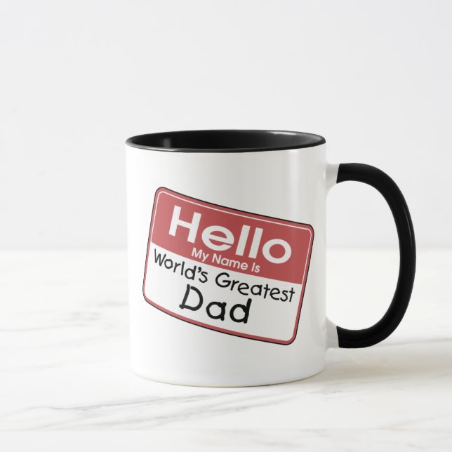 Mug Les plus grandes grenouilles papa du monde (Droite)