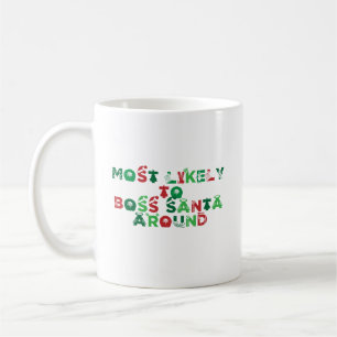 Mug Les Plus Probables À Boss Père Noël Autour De Noël