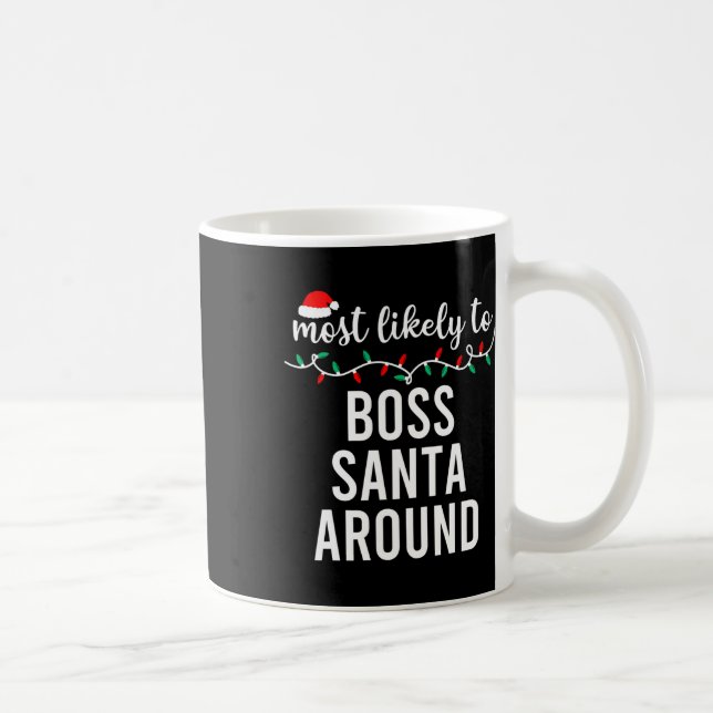 Mug Les plus probables à Noël Correspondant Pajamas De (Droite)