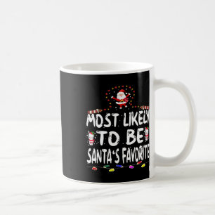 Mug Les Plus Probables À Père Noël Favorite Fun Family