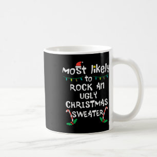 Mug Les plus probables Rock laid Noël Noël famille Mat