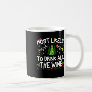 Mug Les Plus Susceptibles De Boire Tous Les Vins Noël 