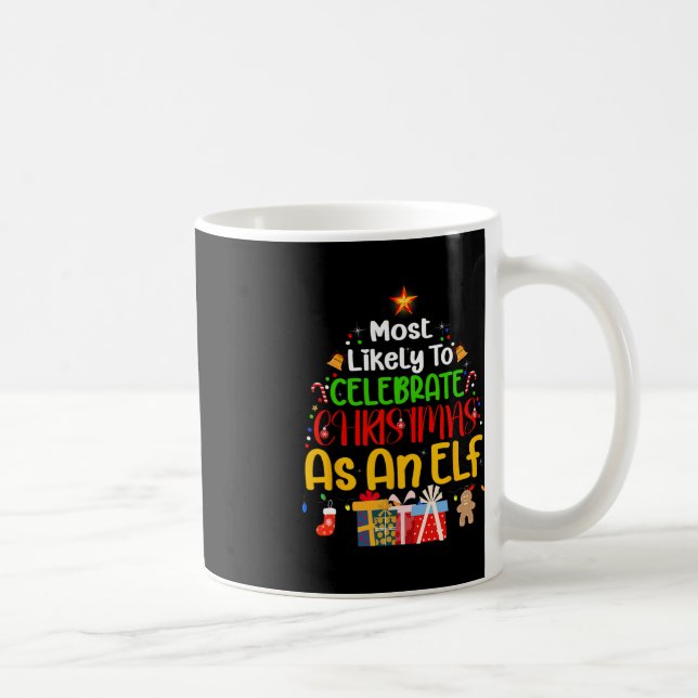 Mug Les plus susceptibles de célébrer Noël comme un el (Droite)