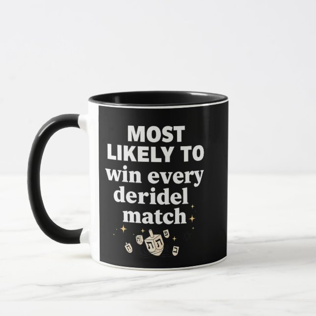 Mug Les plus susceptibles de gagner chaque match Dreid (Gauche)