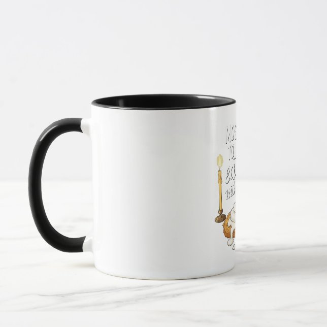 Mug Les plus susceptibles de manger des latkes avec de (Gauche)