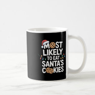 Mug Les Plus Susceptibles De Manger Santas Cookies Pèr