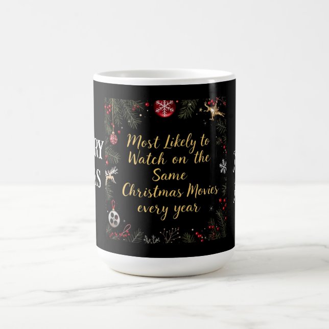 Mug Les plus susceptibles de regarder les mêmes films  (Centre)