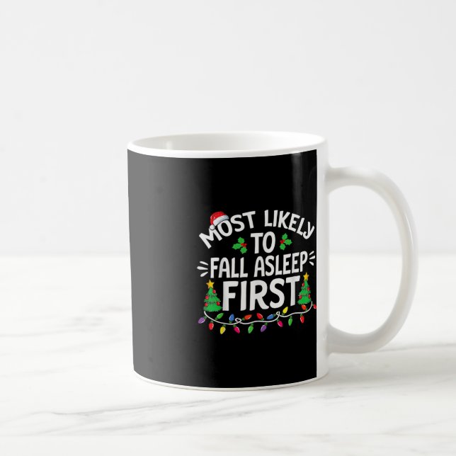 Mug Les Plus Susceptibles De S'Endormir Première Famil (Droite)