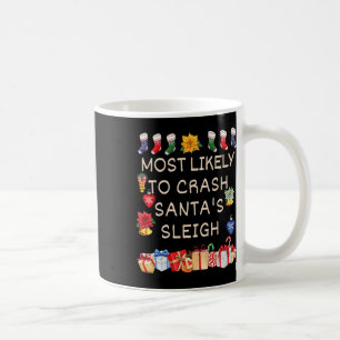 Mug Les Plus Susceptibles D'Écraser Père Noël Correspo
