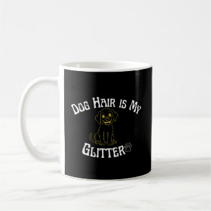 Mug Les poils de chien sont mes paillettes Amoureux dr