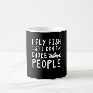 Mug Les poissons de mouche n'obstruent pas des