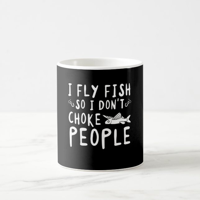 Mug Les poissons de mouche n'obstruent pas des (Centre)