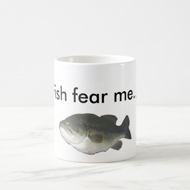Mug Les poissons me craignent… (Centre)