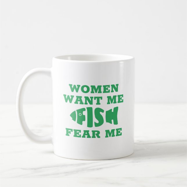 Mug Les poissons me font peur (Gauche)