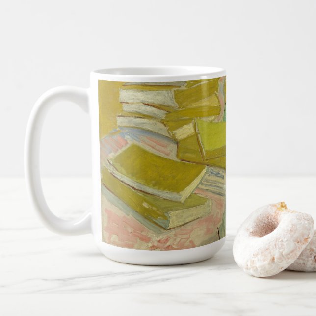 Mug Les pôles des romans français | Vincent van Gogh (Avec donut)